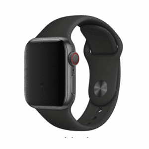 DEVIA Deluxe Series Sport Watch Band for Apple Watch – Black, Silicone