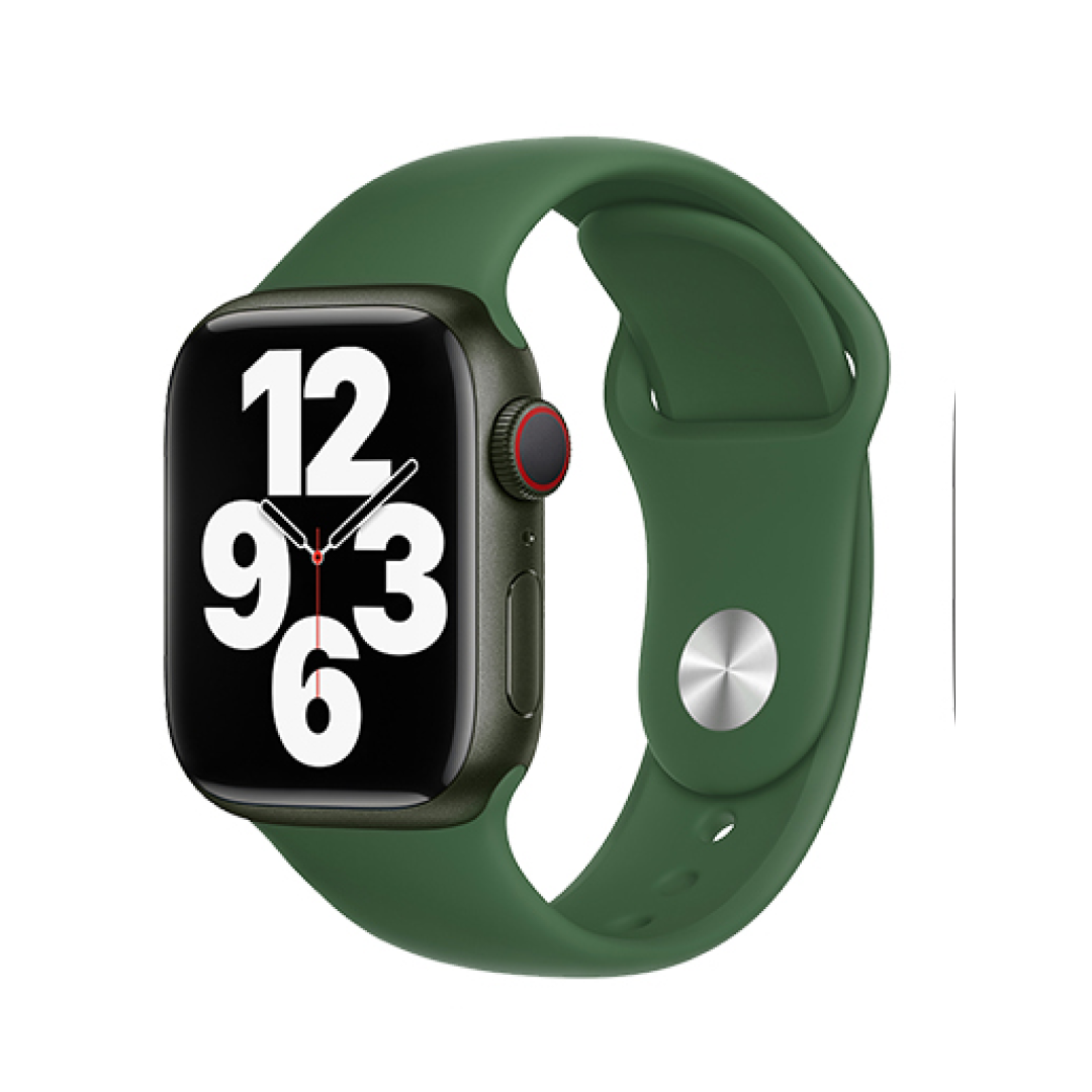 DEVIA Deluxe Series Sport Watch Band for Apple Watch – Clover, Silicone,