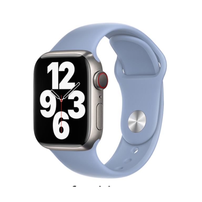 DEVIA Deluxe Series Sport Watch Band for Apple Watch – Fog Blue