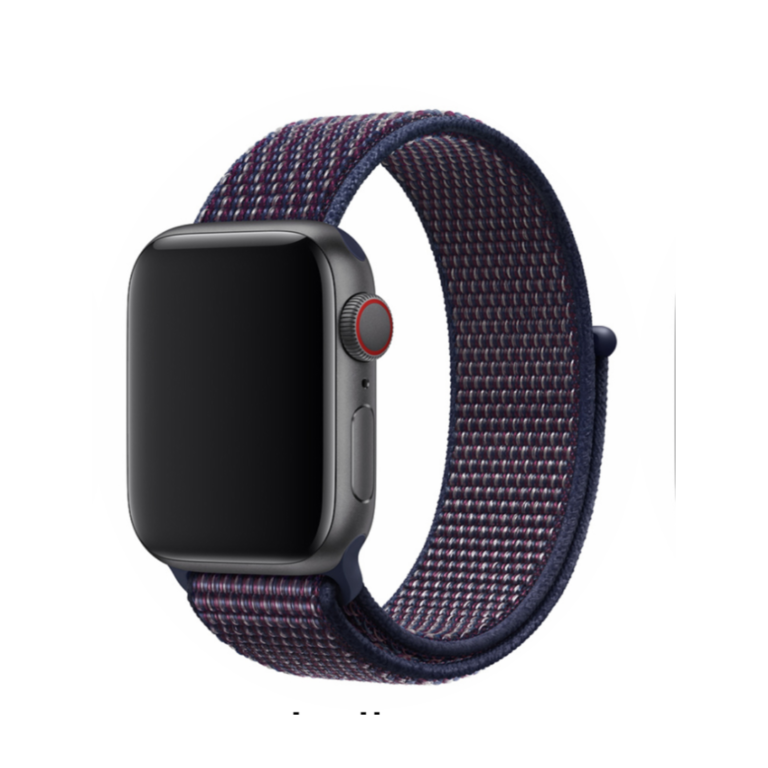 DEVIA iWatch Sport3 Nylon Watch Loop – Indigo,