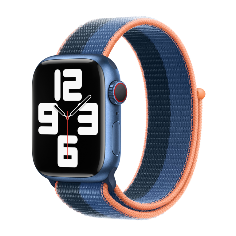 DEVIA iWatch 38|40|41mm Nylon Braided Adjustable Two-Tone Watch Loop - Pinch Feather