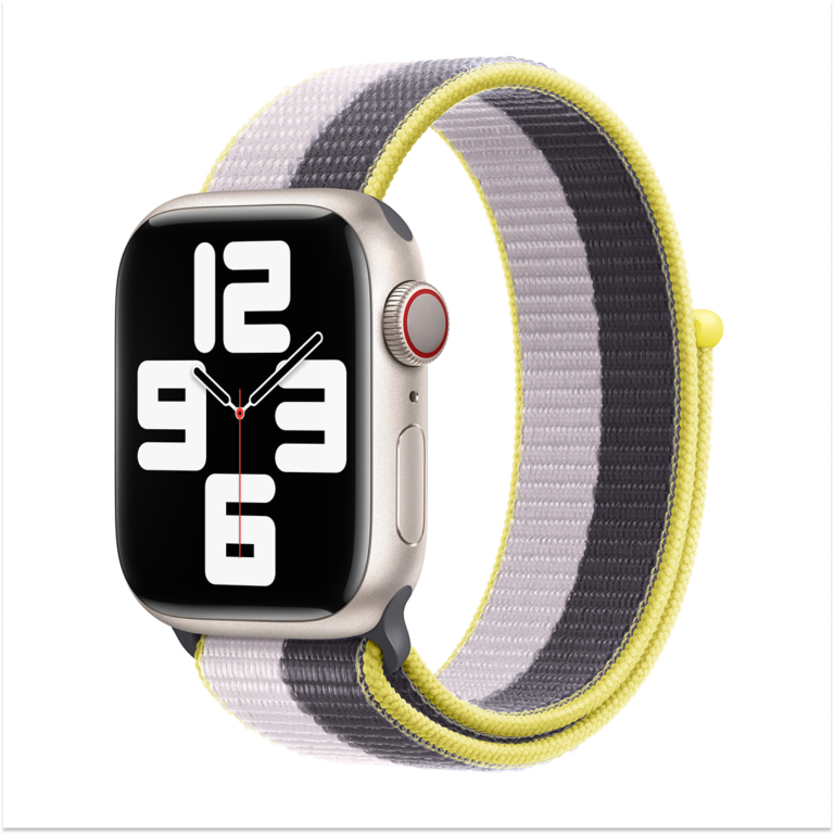 DEVIA iWatch 38|40|41mm Nylon Braided Adjustable Two-Tone Watch Loop - Oat Milk
