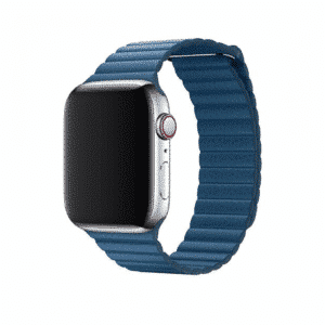 DEVIA Elegant Leather Loop Watch Band for Apple Watch – Premium Style, Comfort