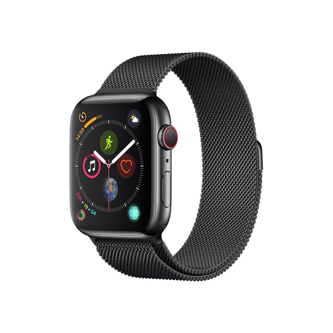 DEVIA Elegant Series Milanese Loop for Apple Watch – Space Black, Sleek, Stylish