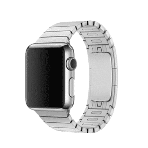 DEVIA Elegant Series Link Bracelet for Apple Watch – Silver, Timeless Style, Durability