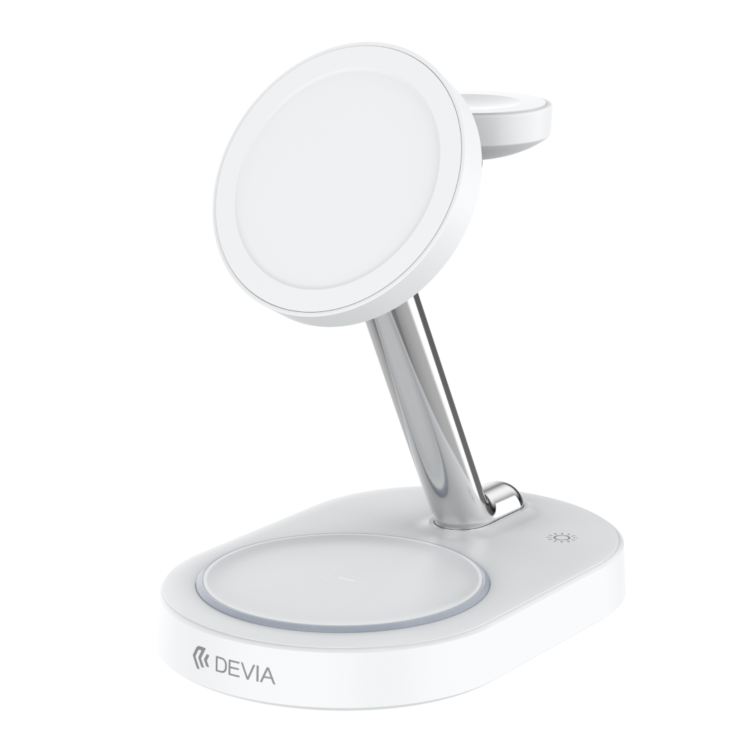 DEVIA Extreme Speed Series 3 In 1 Magnetic Bracket Wireless Charger - Image 4