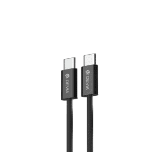 Devia Smart Series C To C PD 60W Fast  Woven Cable(1M) black