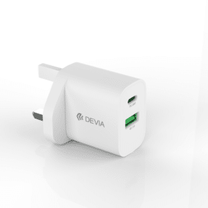 DEVIA Smart Series PD &QC  Quick Charger(UK ,20W,V2)