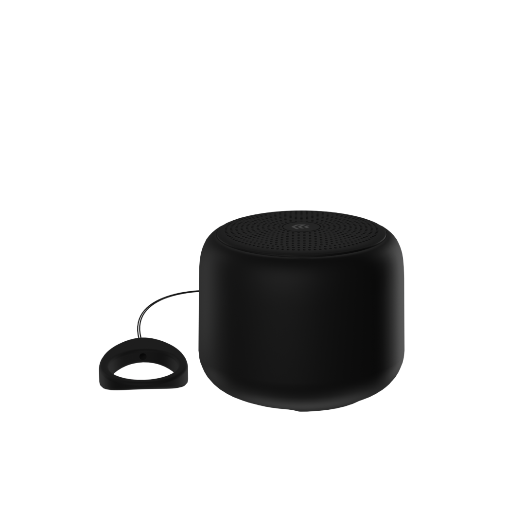 Devia Kintone Series Mini Waterproof Lanyard Speaker BT2602 - Black