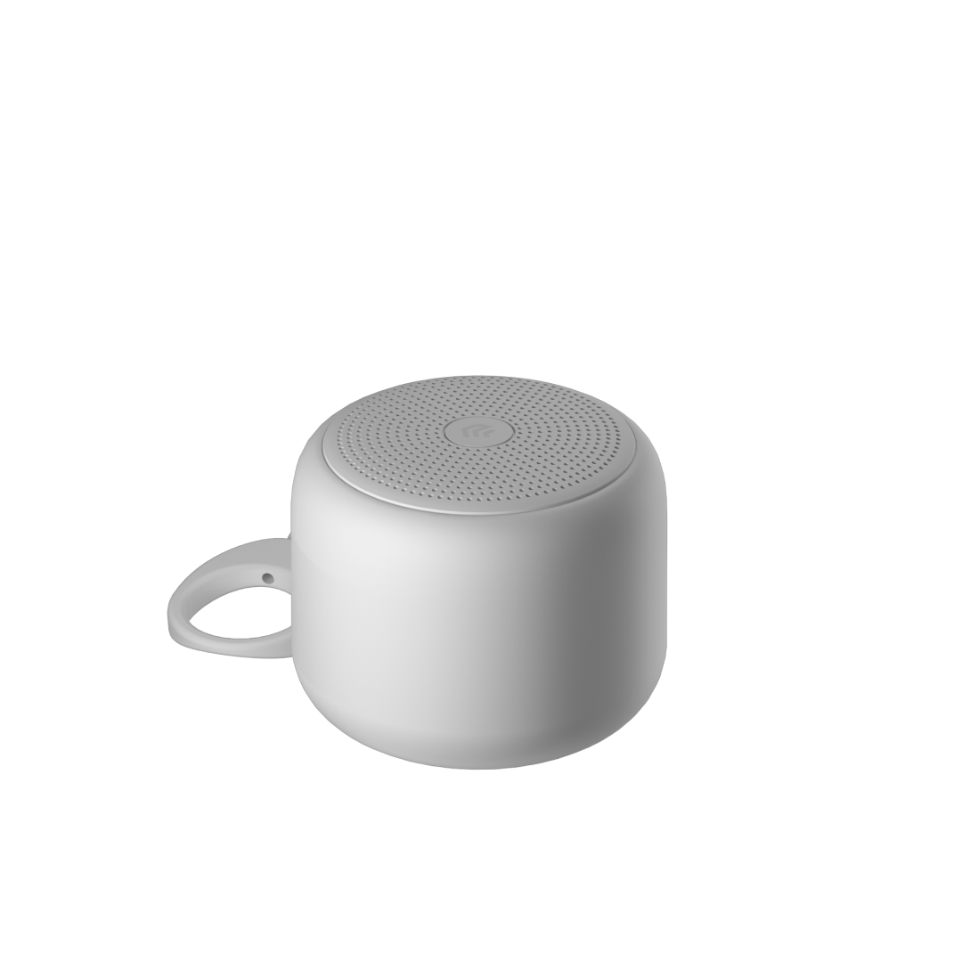 Devia Kintone Series Mini Waterproof Lanyard Speaker BT2602 -Gray - الصورة 2