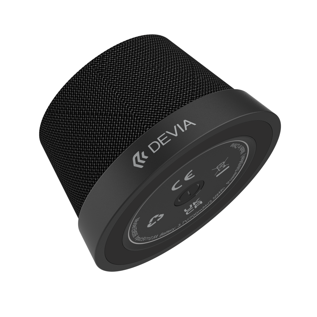 Devia Sound Lite3 Wireless Speaker EM506 - Black - الصورة 4