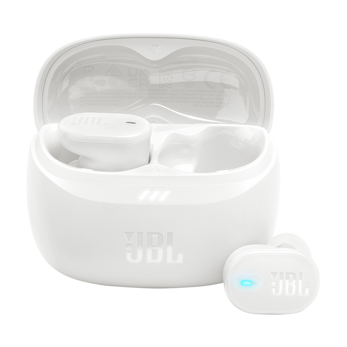 JBL Tune Buds 2 True Wireless In-Ear Earbuds with Mic - White - الصورة 2