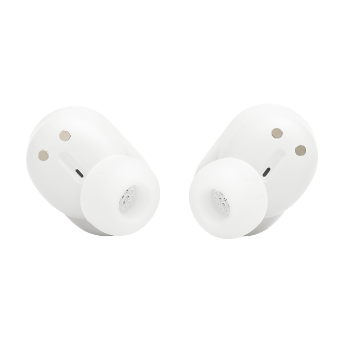 JBL Tune Buds 2 True Wireless In-Ear Earbuds with Mic - White - الصورة 4