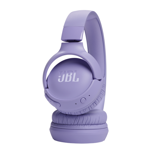 JBL T520 Wireless On-Ear Headphones with Mic - Purple - Image 7