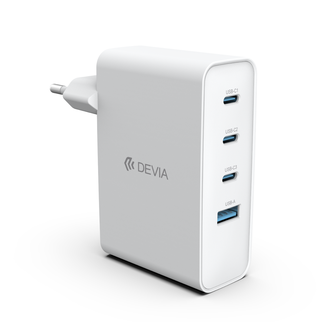 DEVIA Extreme Speed Series PD 100W 3C+A GaN Charger (EU)