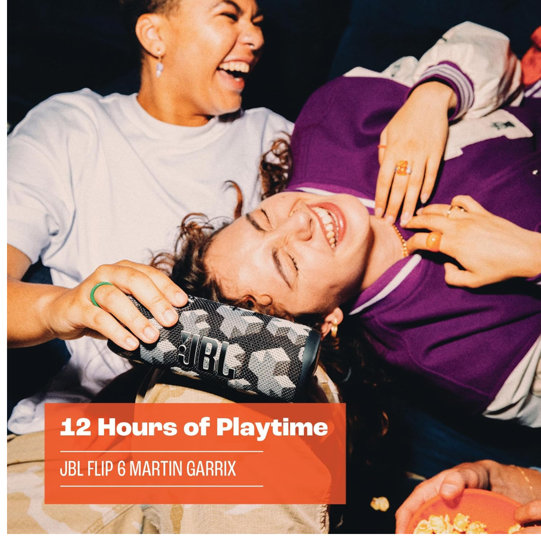 JBL Flip6 Waterproof Portable Bluetooth Speaker co-created with Martin Garrix - MG - Image 7