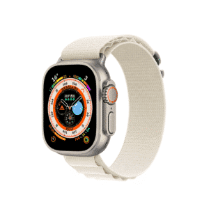 DEVIA iWatch 38|40|41mm Deluxe Series Sport5 Nylon Braided Adjustable Watch Loop -  white starlight