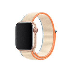DEVIA iWatch 42|44|45|49mm Deluxe Series Sport3 Watch Loop - cream white