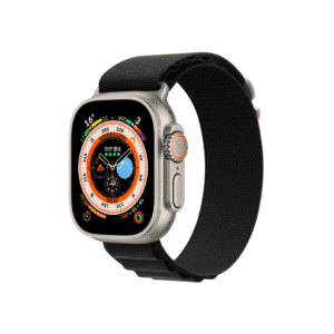 DEVIA iWatch 42|44|45|49mm Deluxe Series Sport5 Nylon Braided Adjustable Watch Loop - black