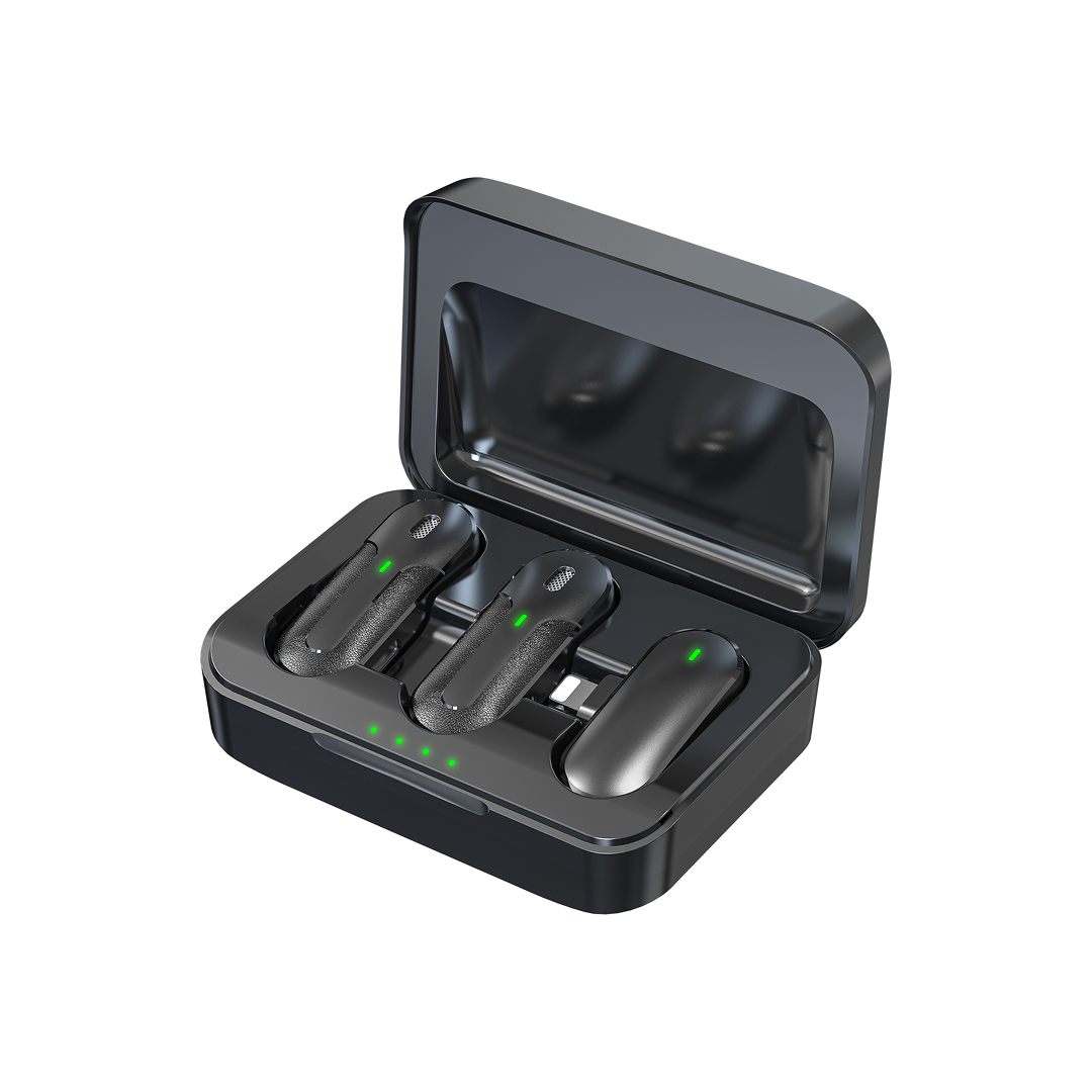 Devia Kintone Series 2 In 1 wireless Microphones（Lightning