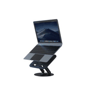Devia 360¬∞ Rotation Folding Stand For Tablet & Laptop - EL238 - Black