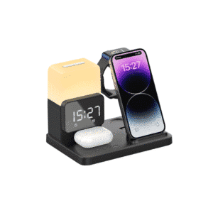 iCenter Z15 6-in- 1 Magnetic Wireless Charger - Black