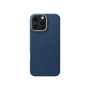 PITAKA Monogram-Dark/BlueTactile Woven Case for iPhone 16 Pro max