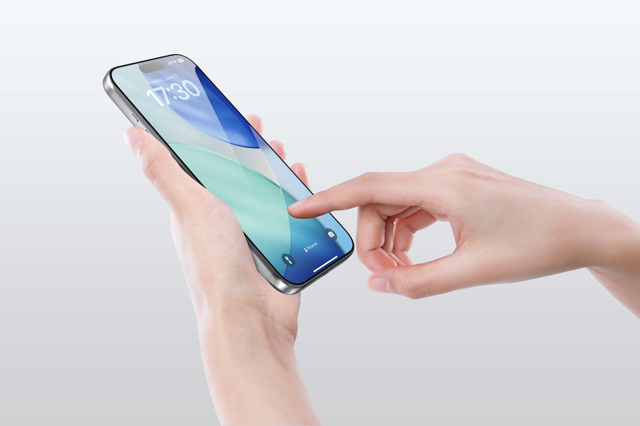 Comma Dun Series Crystal Diamond Hardness Tempered Glass(With Assist Tool) - iPhone 17 Pro Max - Black