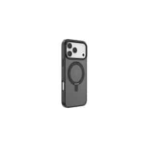DEVIA Eleguard Series Magnetic Shockproof 360°Rotating Stand Case - iPhone 17 Pro Max - Black