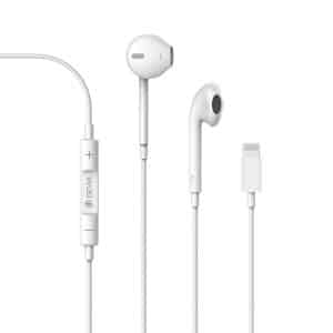 Devia Star Series Earbuds Lightning Earphone - White