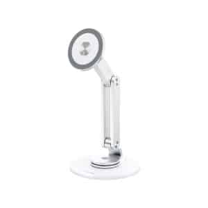 Vokamo Alloy Magnetic Double-Layer Rotatable Phone Holder Silver