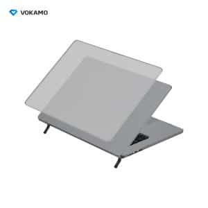 Vokamo Frstect Stand for Macbook Air 13 (M2/M3/M4) Protective Case With Stand Black