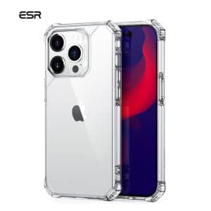 ESR Air Armor Clear Case, Compatible with iPhone 15 Pro Max, Clear