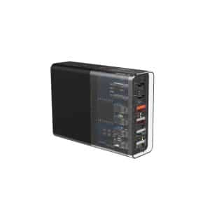 Devia Extreme Speed Series Multi-port Desktop  Charger(UK,80W) - Black