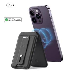 ESR Halolock Geo Wallet Stand - Midnight Black