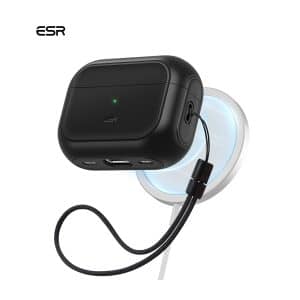 ESR Orbit Hybrid Case with HaloLock for AirPods Pro 2 2022 - Black